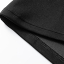  Wild Noir Zip-Collar Mini Dress
