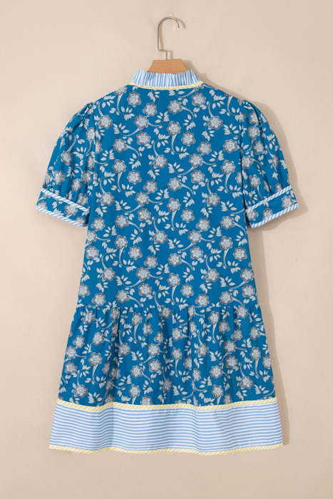 Bluebell Harbor Ruffle Dress