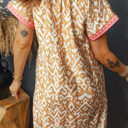  Sahara Sunset Kaftan Mini