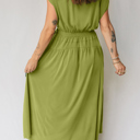  Olive Grove Cinch Midi Dress