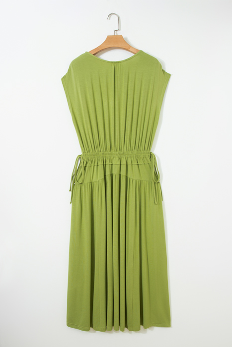 Olive Grove Cinch Midi Dress
