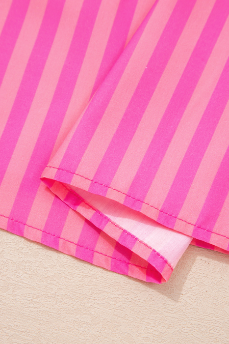 Pink Lemonade Bow Babydoll Dress