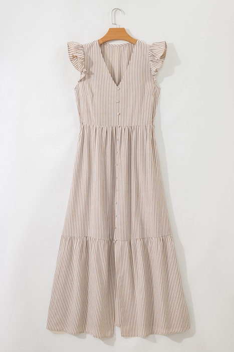 Desert Breeze Stripe Midi Dress