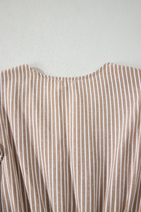Desert Breeze Stripe Midi Dress