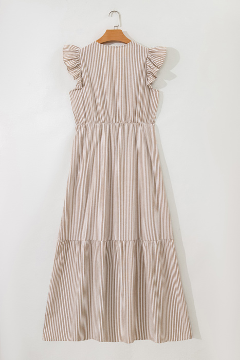 Desert Breeze Stripe Midi Dress