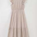  Desert Breeze Stripe Midi Dress