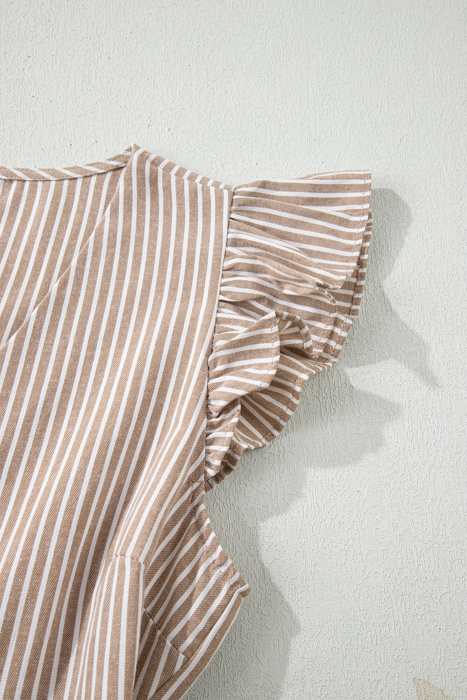 Desert Breeze Stripe Midi Dress