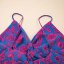  Vivid Floral Twist Maxi Dress