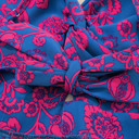  Vivid Floral Twist Maxi Dress
