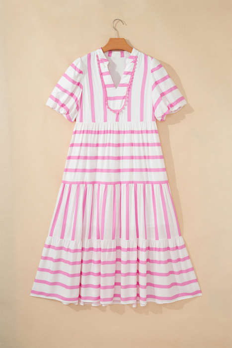 Pink Lemonade Promenade Midi Dress