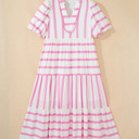  Pink Lemonade Promenade Midi Dress