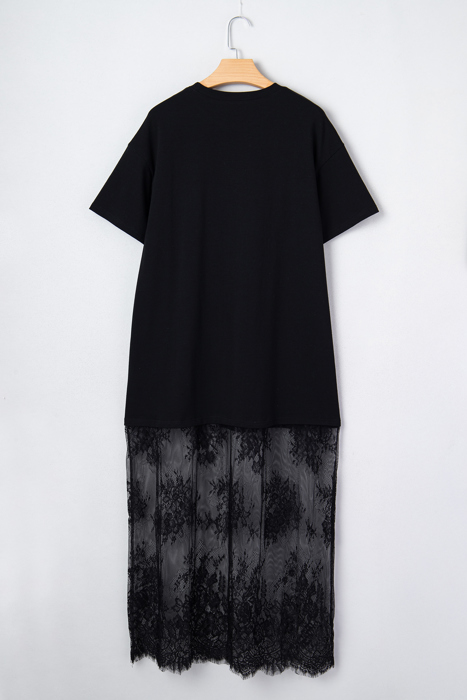 Midnight Veil Tee Dress