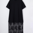  Midnight Veil Tee Dress