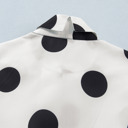  Midnight Dot Charm Mini Dress
