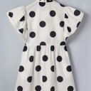  Midnight Dot Charm Mini Dress
