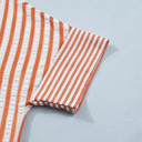 Caramel Coast Seersucker Shift Dress