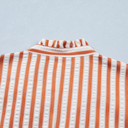  Caramel Coast Seersucker Shift Dress