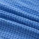  Sky Gingham Tie-Sleeve Midi Dress