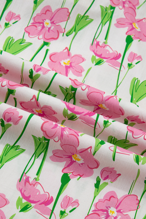Blushing Meadow Midi Dress
