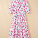  Rosalie Bloom Smocked Midi Dress