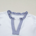  Seaside Charm Ruffle Shift Dress