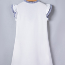  Seaside Charm Ruffle Shift Dress