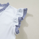  Seaside Charm Ruffle Shift Dress