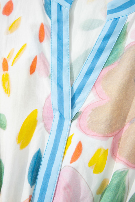 Sunlit Garden Breeze Midi Dress