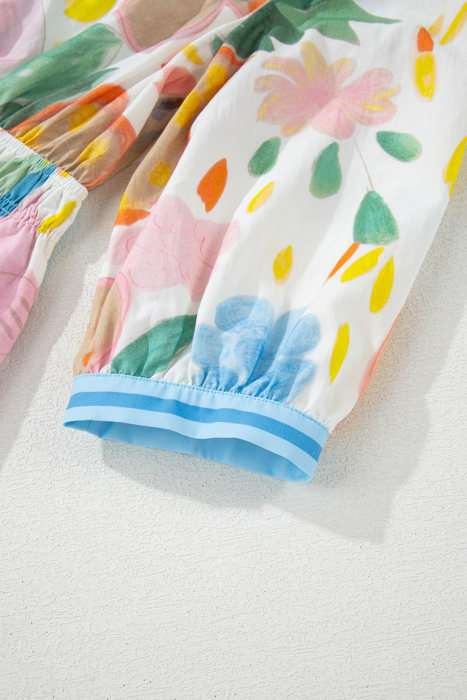 Sunlit Garden Breeze Midi Dress