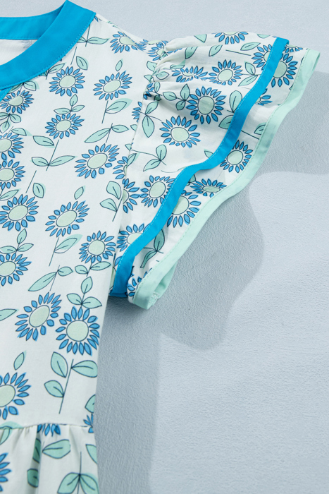 Bluebell Breeze Flutter Dress