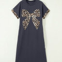  Wild About Bows Midi Dress