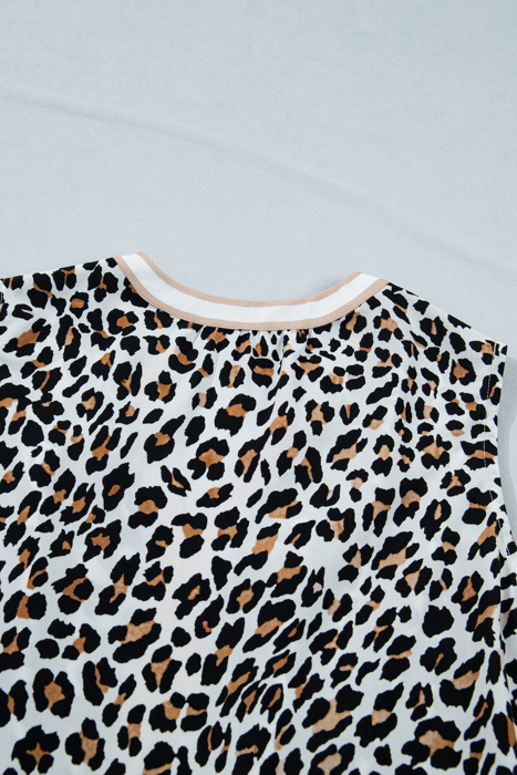 Untamed Elegance Leopard Maxi Dress