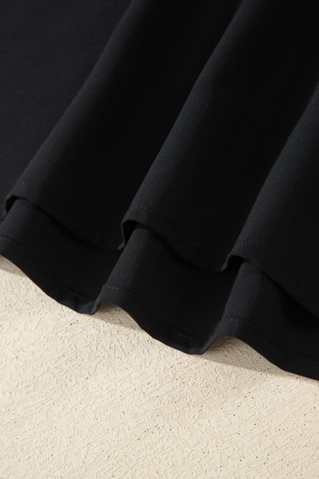 Midnight Bow Affair Mini Dress