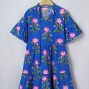  Midnight Bloom Swing Dress