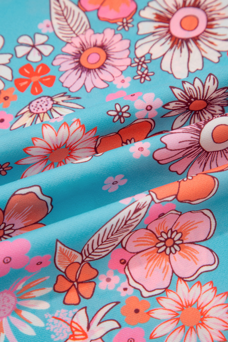 Coral Coast Blossom Maxi Dress