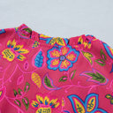  Fiesta Bloom Ruffle Midi Dress
