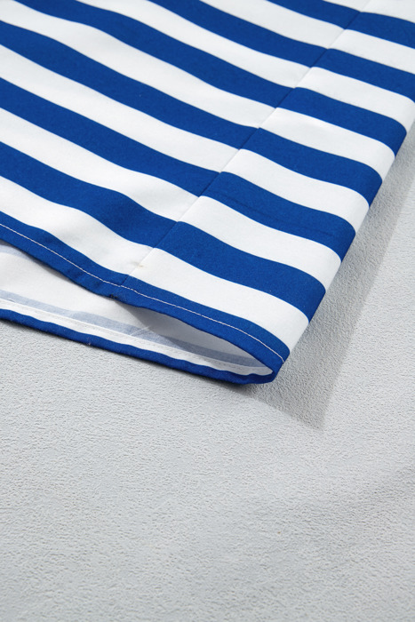 Santorini Seaside Charm Maxi Dress