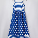  Santorini Seaside Charm Maxi Dress