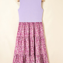  Lavender Bloom Harmony Maxi Dress