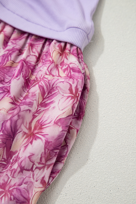 Lavender Bloom Harmony Maxi Dress
