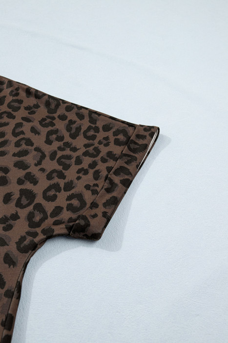 Wild Cocoa Polo Dress