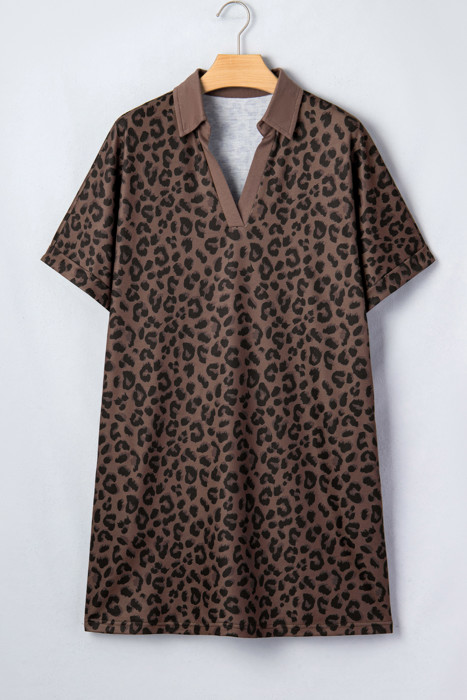 Wild Cocoa Polo Dress