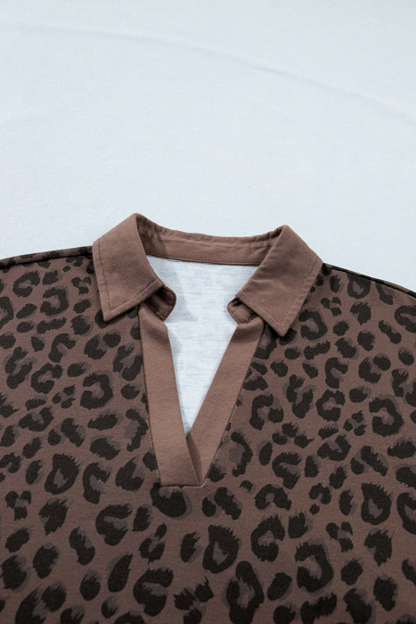 Wild Cocoa Polo Dress