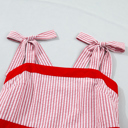  Cherry Coastline Tie-Shoulder Maxi Dress