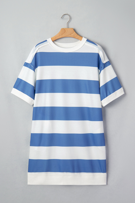 Blue Harbor Striped T-Shirt Dress