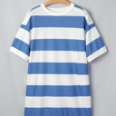  Blue Harbor Striped T-Shirt Dress