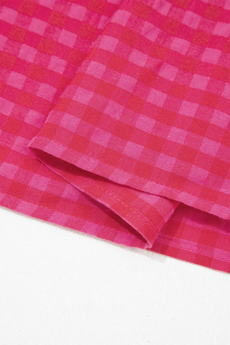 Pink Lemonade Picnic Gingham Maxi Dress