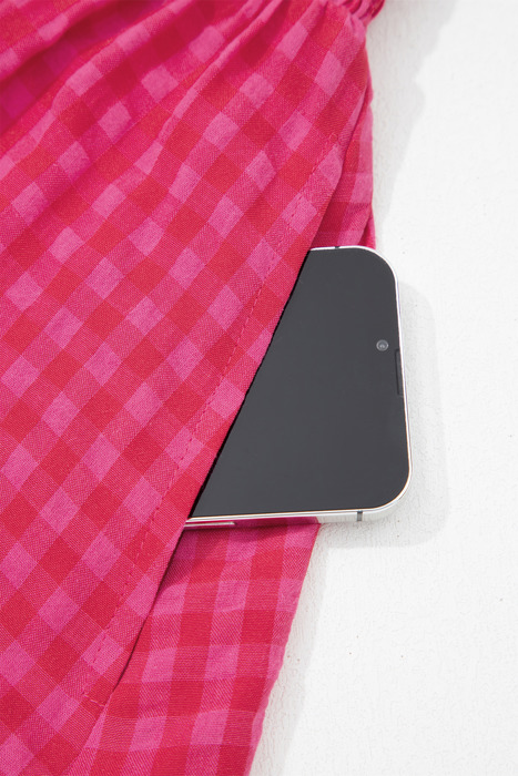 Pink Lemonade Picnic Gingham Maxi Dress