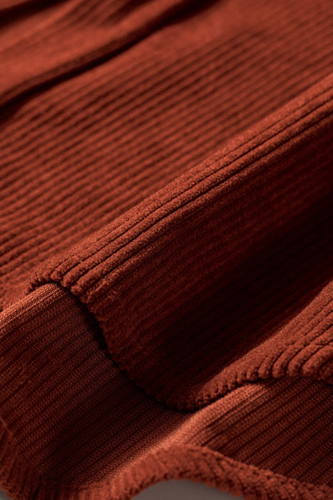 Autumn Hearth Corduroy Shirt Dress
