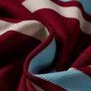  Varsity Spirit Stripe Polo Dress